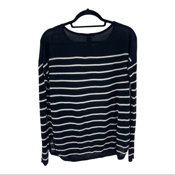 H&M Basic Long Sleeve Striped Sweater Size XS - Picture 4 of 6